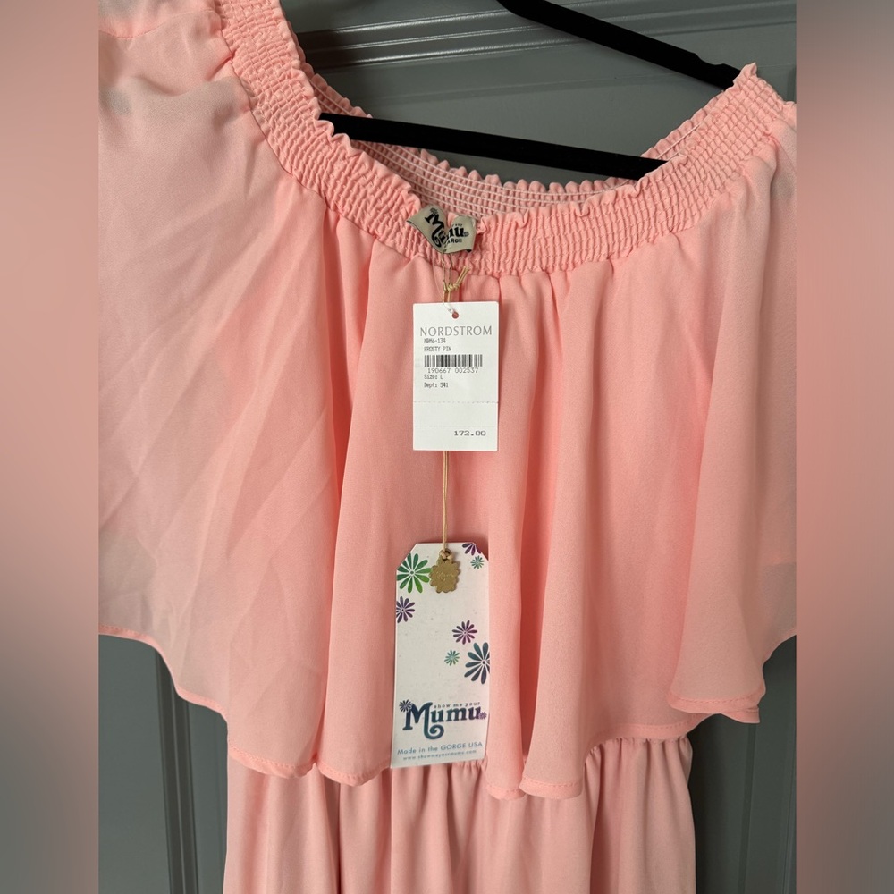 Show Me Your MuMu Blush Pink Maxi Dress